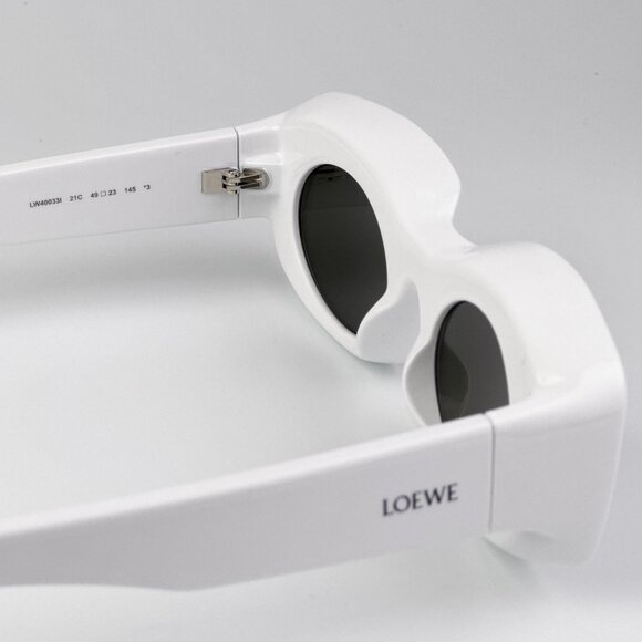 Loewe Paula’s Ibiza LW40033I Sunglasses – White Silver Mirror | Model LW40033I - Picture 8 of 11